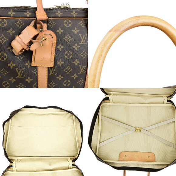 LOUIS VUITTON Sac 48 Heures Travel Hand Bag Monogram Leather BN M41383 32YG588 - Picture 10 of 14